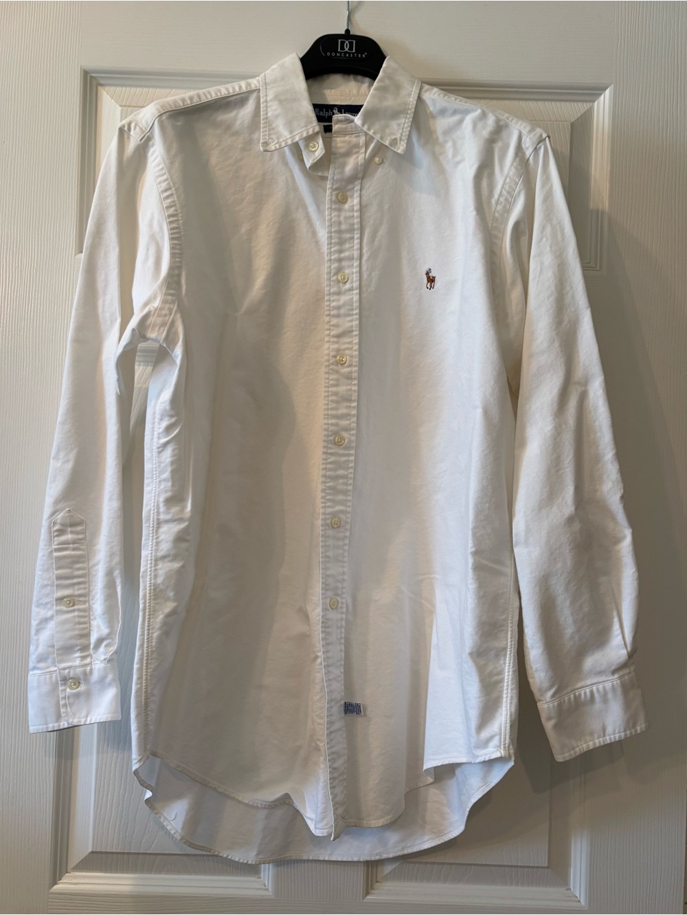 Ralph Lauren White Button-Down Oxford Shirt - Men's